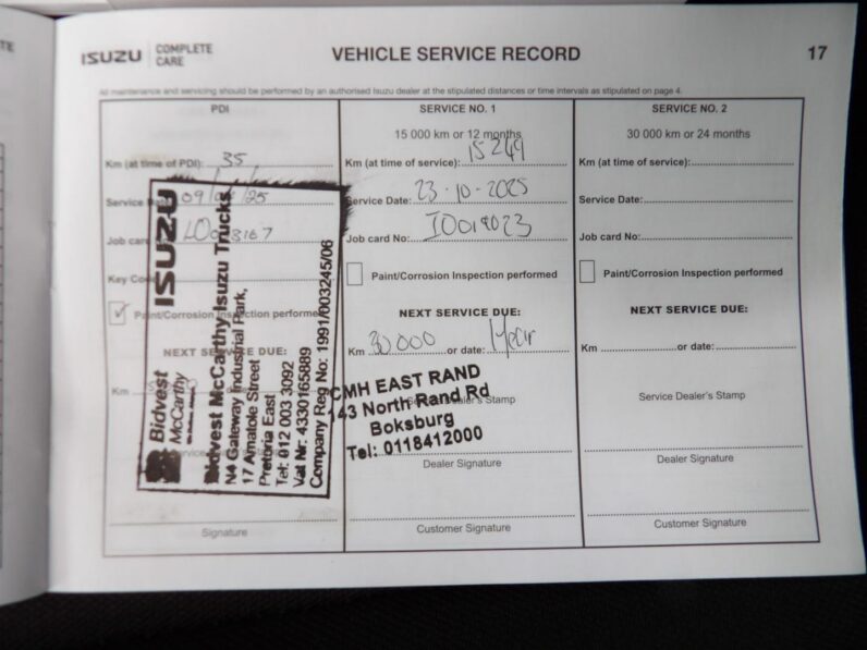 Isuzu D-Max 1.9TD Single Cab L Manual 2025